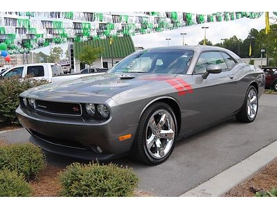 R/t dodge challenger gray v8 manual cloth 2012 keyless