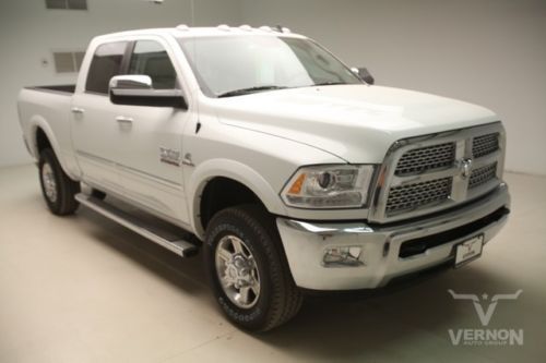 2013 laramie crew 4x4 navigation sunroof leather heated cummins diesel uconnect