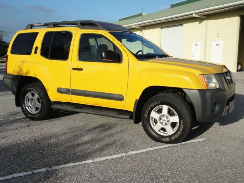 2005 nissan xterra off-road 4.0l 4wd 1 owner no accident good shape