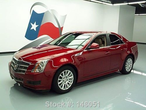 2010 cadillac cts lux nav rear cam heated seats 30k mi texas direct auto