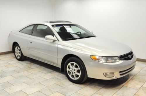 2001 toyota solara 4 cyl 2.2l auto 25k 1 owner clean carfax