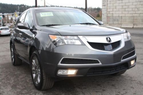 2010 acura mdx advance package nav and dvd 15k miles on