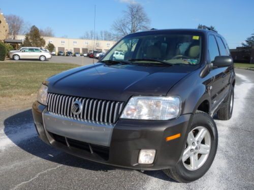 Mercury mariner hybrid 4wd navigation heated leather sunroof escape no reserve