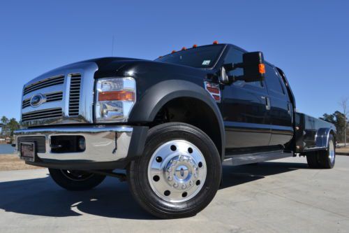 2008 ford f-450 crew cab lariat diesel 11ft. hauler bed brand new!!!!