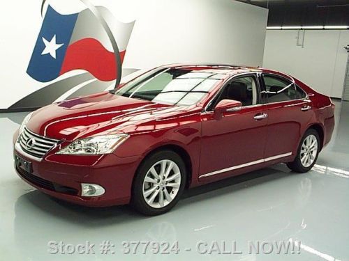 2010 lexus es350 3.5l v6 climate leather sunroof 47k mi texas direct auto