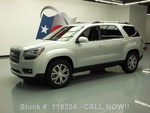 2014 gmc acadia slt 7-pass htd leather rear cam 18k mi texas direct auto