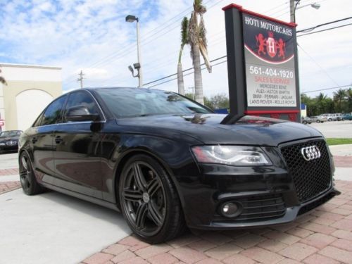 09 black a-4 2.0t quattro awd premium plus -rs4 body kit and brakes -led lamps