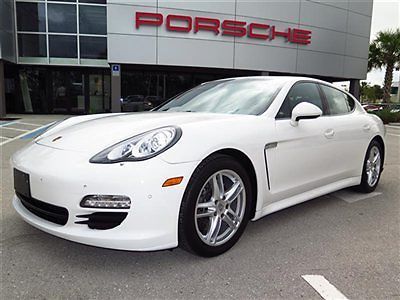 2012 porsche panamera 3.6l certfied preowned 1 owner highly optioned
