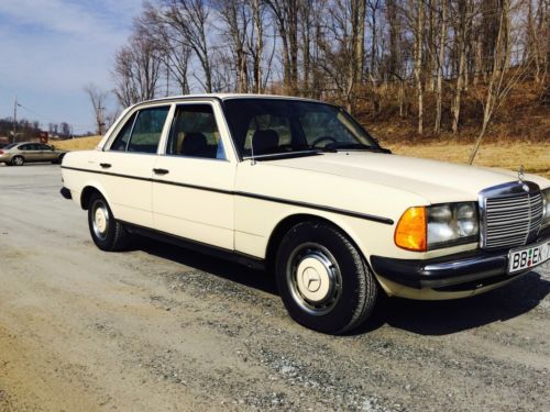 Rare 1984 mercedes benz 300d euro model garage kept clean maintained diesel w123