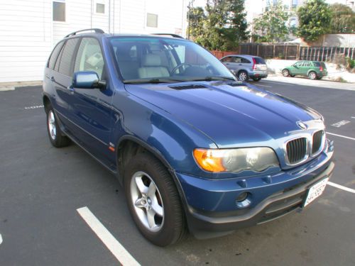 2002 bmw x5 3.0i sport utility 4-door 3.0l