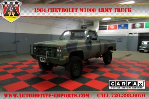 M1008 chevy chevrolet pick military lift diesel