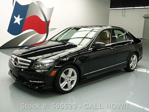 2011 mercedes-benz c300 sport p1 4matic awd sunroof 14k texas direct auto