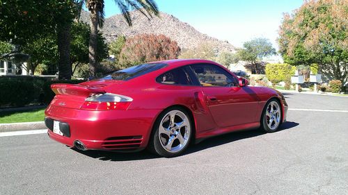 2003 porsche 911 x50 turbo coupe 2-door 3.6l