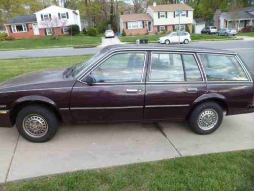 1986 chevrolet cavalier station wagon