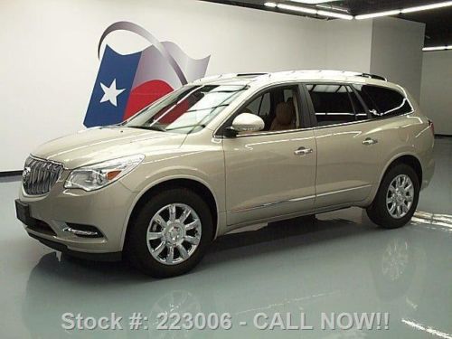 2013 buick enclave awd leather dual sunroof 19&#039;s 34k mi texas direct auto