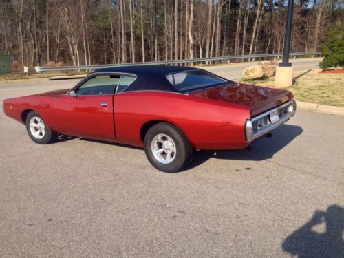 1971 dodge charger classic muscle car