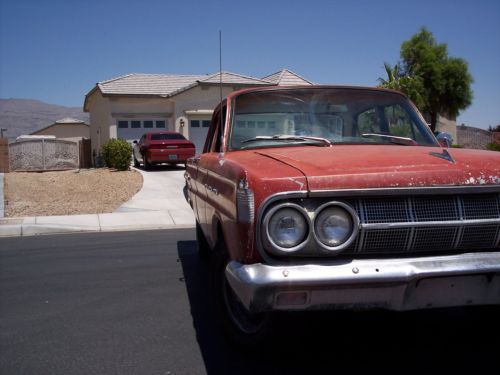 1964 mercury comet, v8, manual trans, runs great, possible ratrod, cheap project