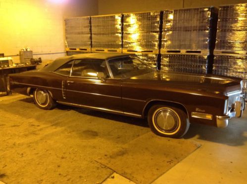 1972 cadillac eldorado base convertible 2-door 8.2l