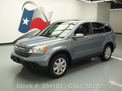 2009 honda cr-v ex-l sunroof heated leather only 42k mi texas direct auto