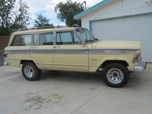 1973 jeep wagoneer base 5.0l