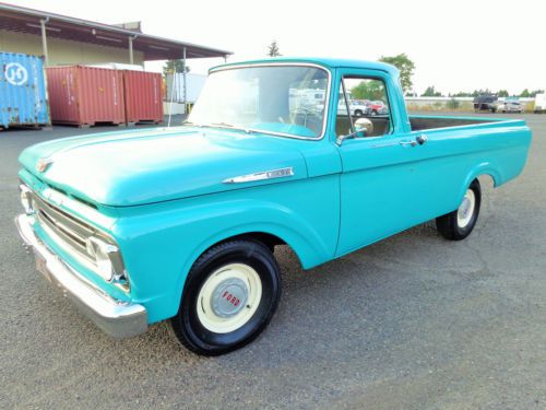 1963 Ford f100 unibody long bed #10