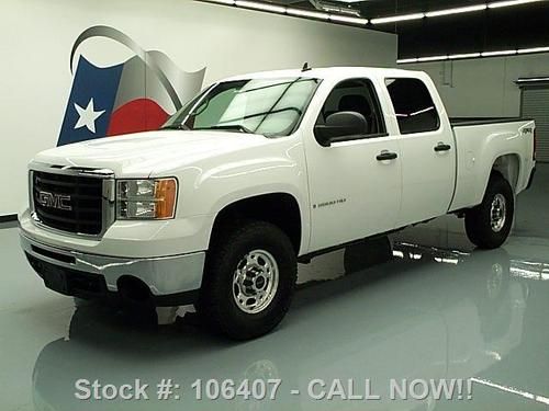 2009 gmc sierra 2500hd crew 4x4 6-pass bedliner 69k mi texas direct auto