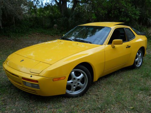 1986 porsche 944 turbo coupe 2-door 2.5l 5-speed low mileage