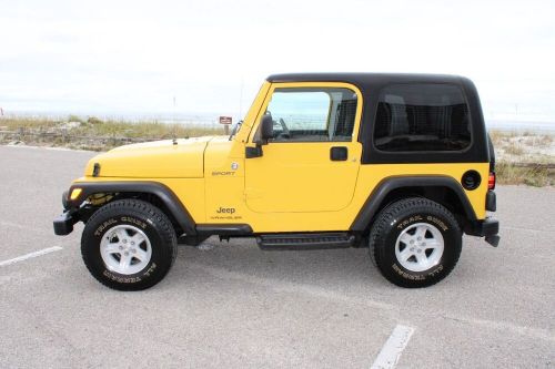 2006 jeep wrangler sport 2dr suv 4wd