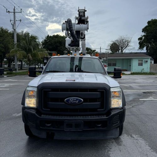 2016 ford f-550 xlt 4x4 insulated altec service bucket truck