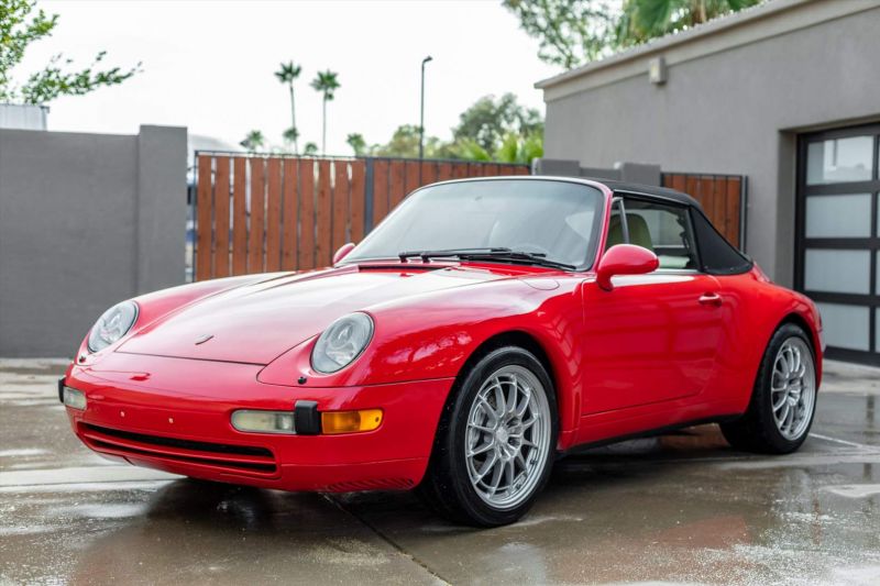 1995 porsche 911 carrera 4 cabriolet 6-speed