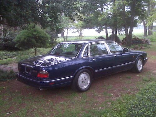 '95 vanden plas, blue/tan, premium tires, runs &amp; drives, no reserve!