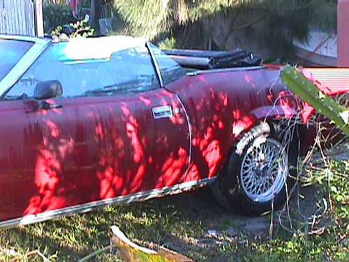 1973 ford, mercury cougar convertible! still somewhat decent ,  low orig. miles.