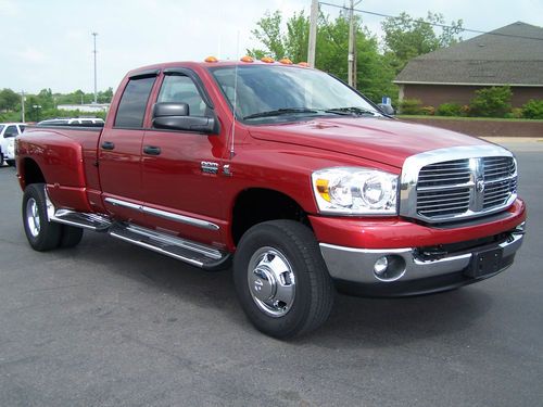 2009 dodge ram quad cab 3500hd cummins turbo blue tec diesel 4x4 big horn ed