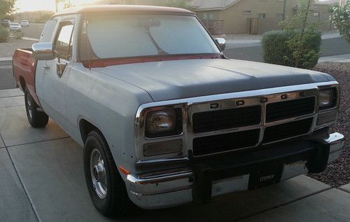 Dodge ram/d150 1992  base extended cab pickup 2-door 5.2l