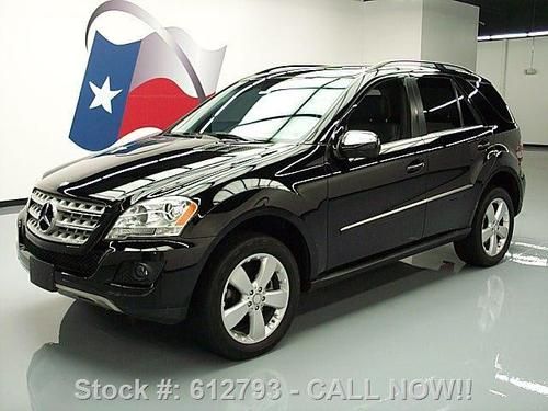 2010 mercedes-benz ml350 4matic awd p1 sunroof nav 32k texas direct auto