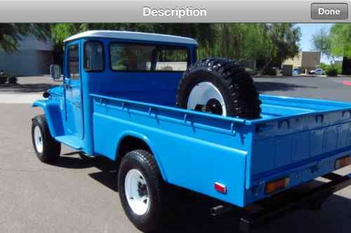 1977 toyota land cruiser fj45 off frame restoration