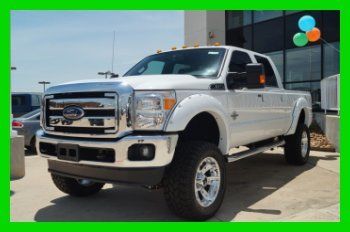 2013 ford f-250 crew lariat 4x4 6-in lift