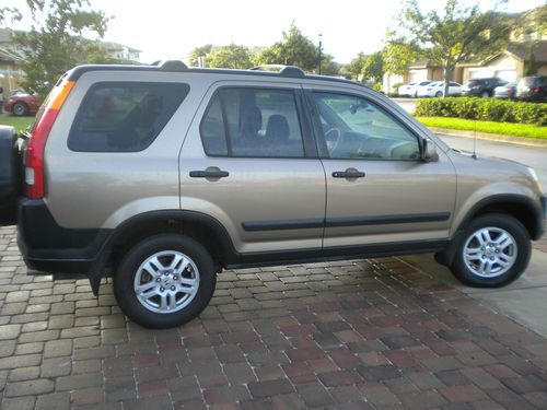 2002 honda cr-v ex sport utility 4-door 2.4l