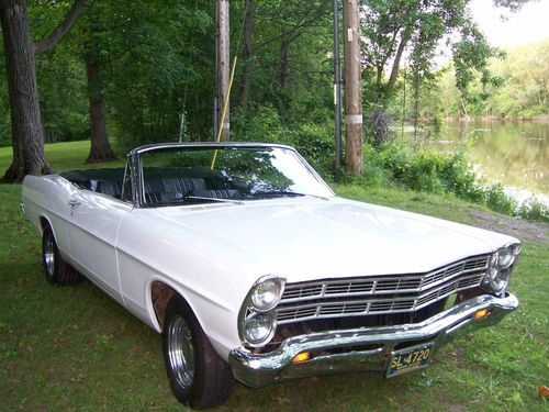 Convertible - ford galaxie- 1967-