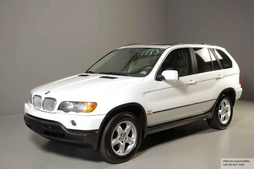 2003 bmw x5 4.4i awd v8 sunroof heat seats leather xenons clean carfax autocheck