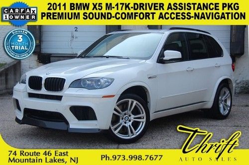 2011 bmw x5 m-17k-driver assistance pkg-premium sound-comfort access-navigation