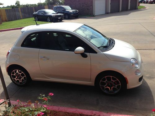 2012 fiat 500 sport hatchback 2-door 1.4l