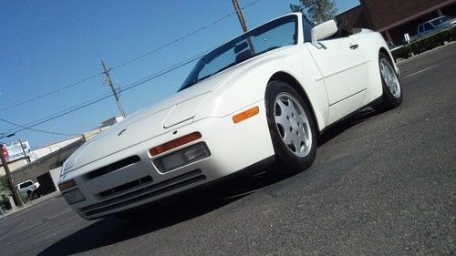 1990 porsche 944 s2 convertible.. 1 owner.. rust free arizona car.. records..