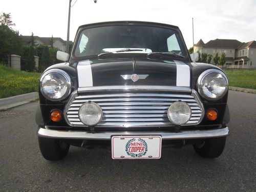 76 mini cooper 1275 spi air cond 4 spd pwr disk brakes rustfree runs/drives mint