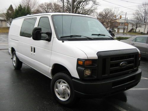 2009 ford econoline e150 ffv cargo van,v8-4.6l,runs new and clean 117k