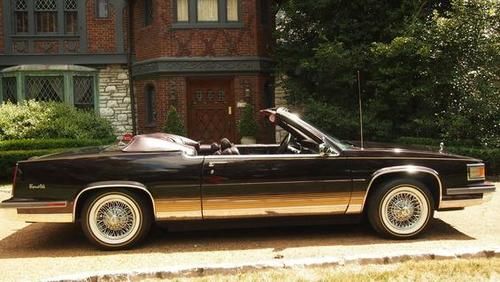 1986 cadillac deville fleetwood car craft convertible