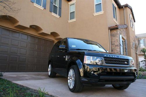 2010 land rover range rover sport hse sport utility 4-door 5.0l low miles