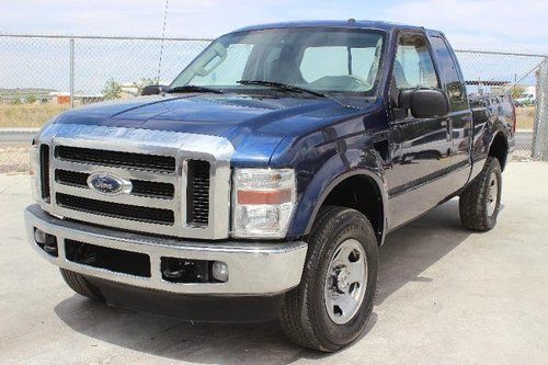 2008 ford f-250 sd lariat super cab 4wd damaged salvage runs! low miles l@@k!!