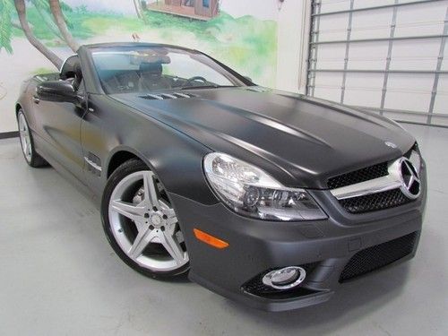 2011 mercedes benz sl-550,flat black,night edition special order !!!