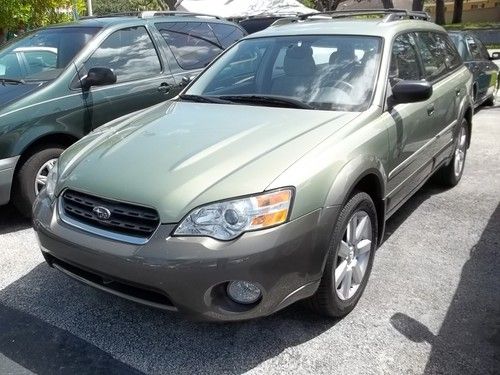 2006 subaru outback 2.5i wagon 4-door 2.5l